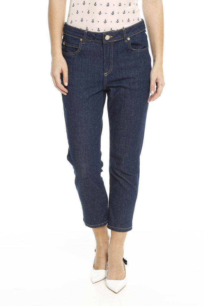 Jeans linea dritta cropped Fashion Market Jeans linea dritta cropped Fashion Market