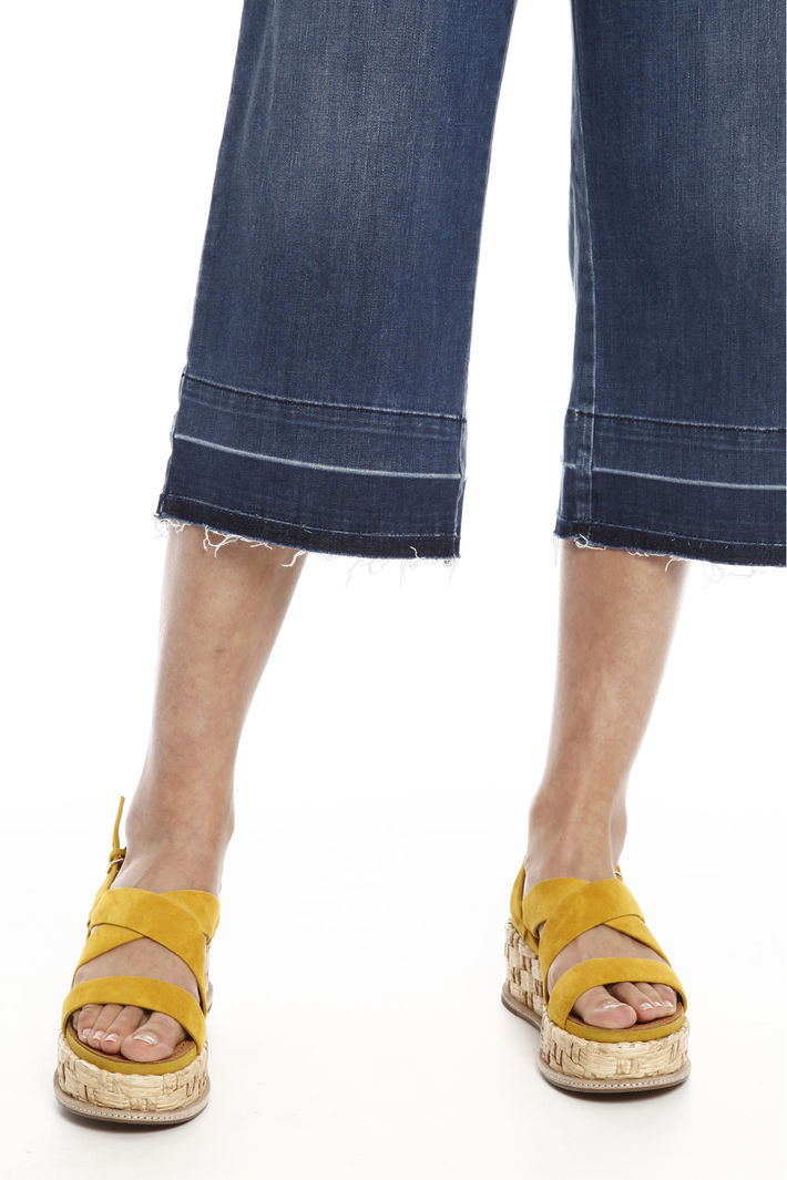 Jeans cropped linea dritta Intrend Jeans cropped linea dritta Intrend