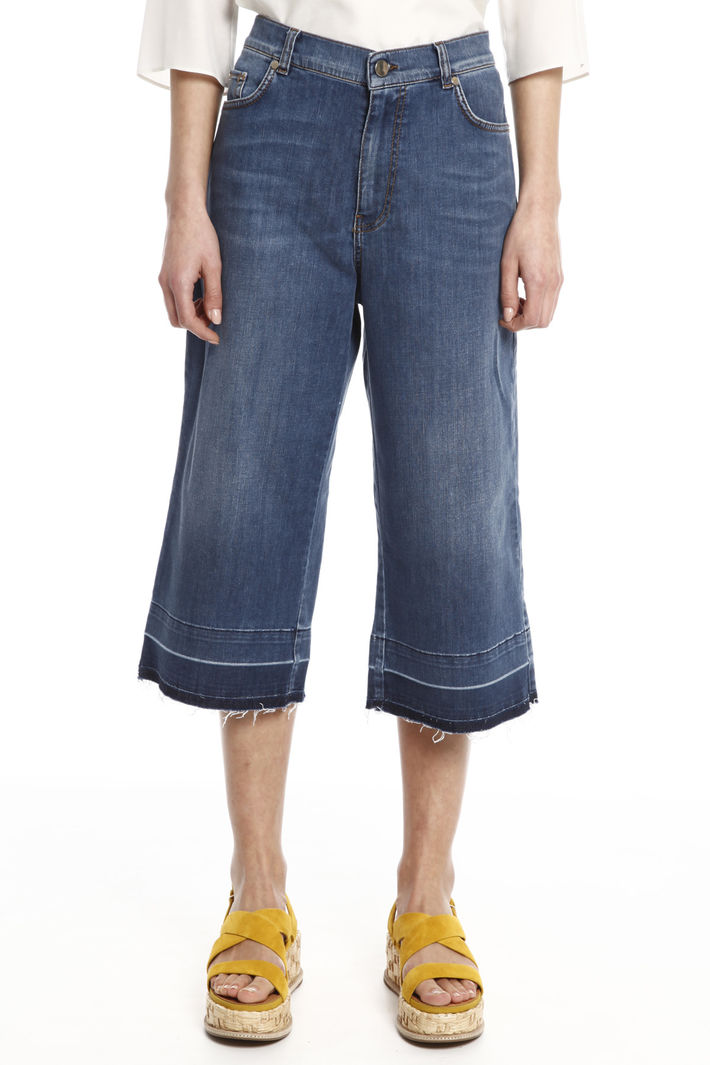 Jeans cropped linea dritta Intrend Jeans cropped linea dritta Intrend