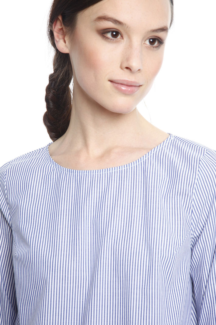 Blusa in popeline di cotone Diffusione Tessile Blusa in popeline di cotone Diffusione Tessile