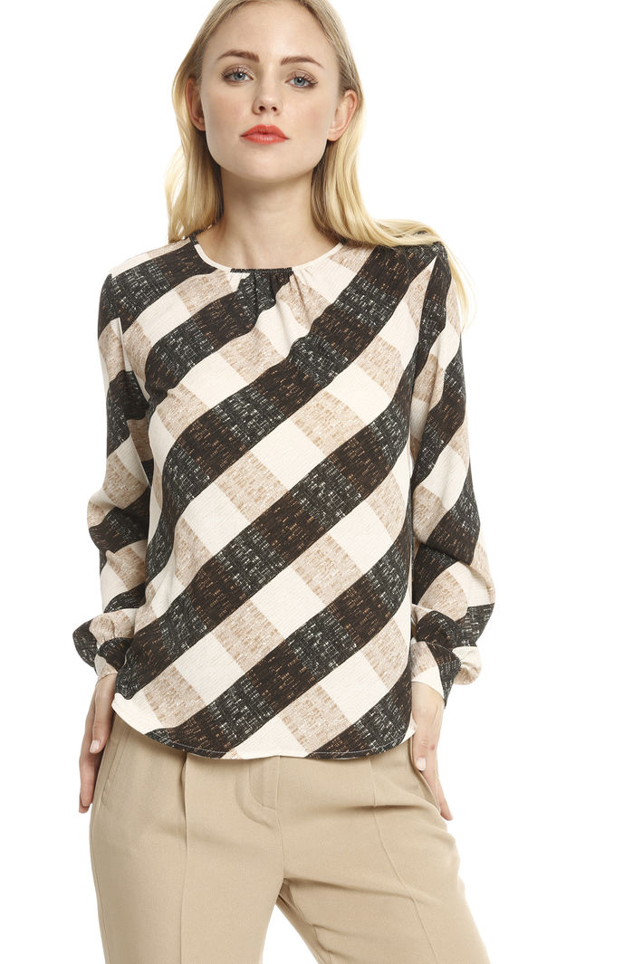 Blusa in tessuto crepe Fashion Market Blusa in tessuto crepe Fashion Market