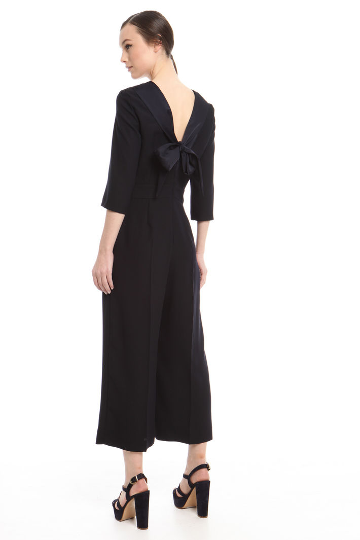 Tuta fluida in crepe e satin Fashion Market Tuta fluida in crepe e satin Fashion Market