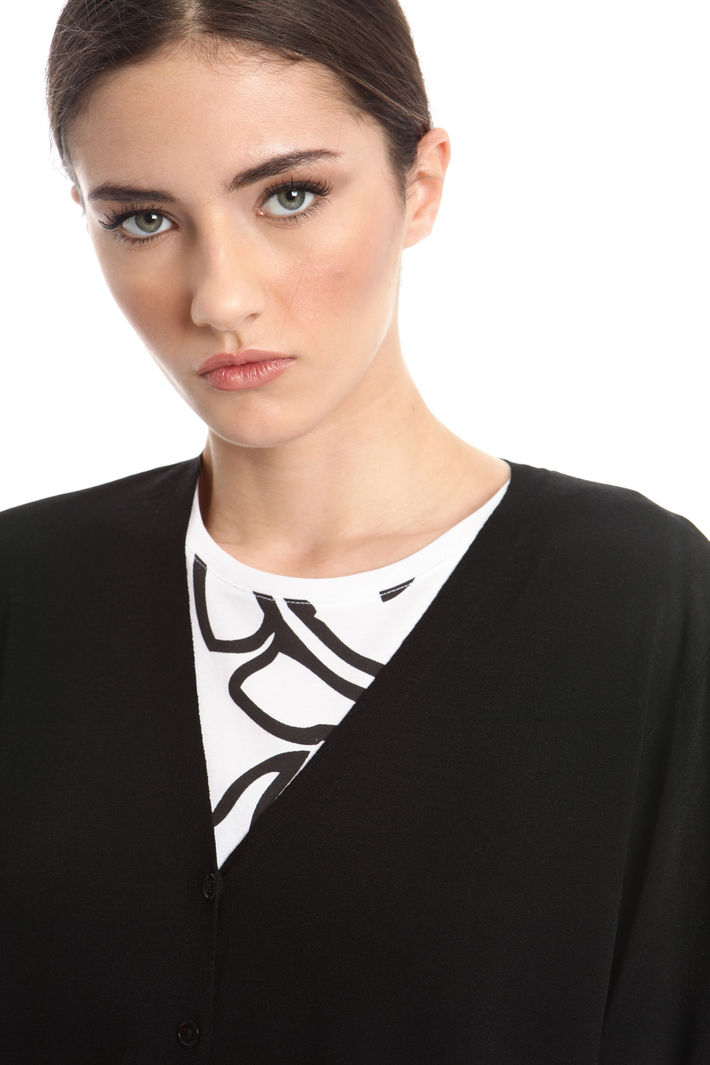 Cardigan in viscosa stretch Fashion Market Cardigan in viscosa stretch Fashion Market