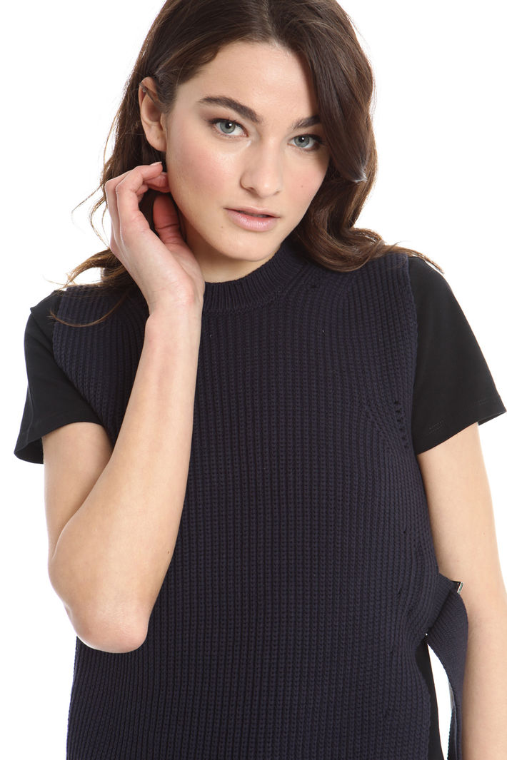 Gilet lungo in maglia Fashion Market Gilet lungo in maglia Fashion Market