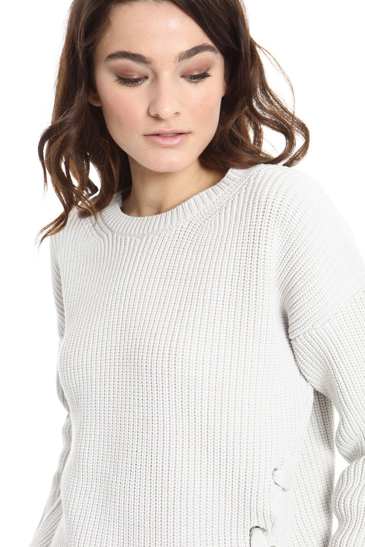 Maglia con intreccio sul fianco Fashion Market Maglia con intreccio sul fianco Fashion Market