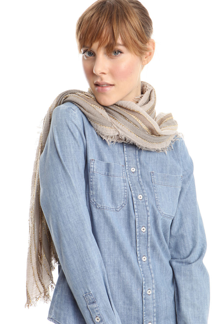 Sciarpa con piccole frange Fashion Market Sciarpa con piccole frange Fashion Market