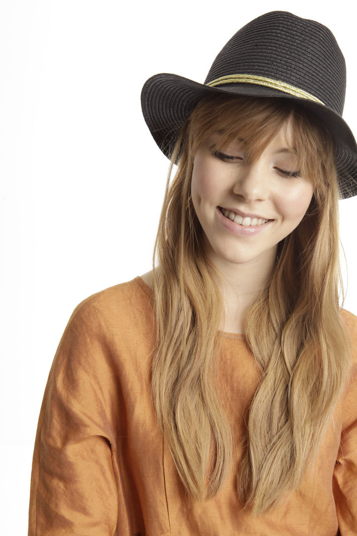Fedora con corda lurex Fashion Market Fedora con corda lurex Fashion Market