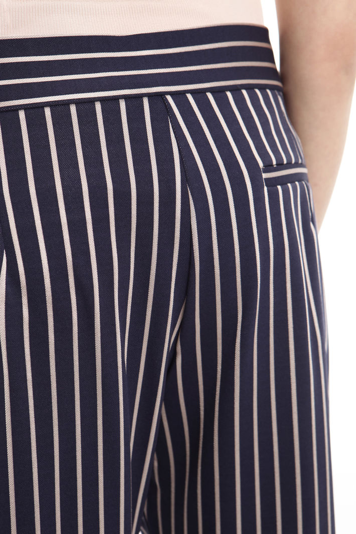 Pantalone gessato in jersey Fashion Market Pantalone gessato in jersey Fashion Market
