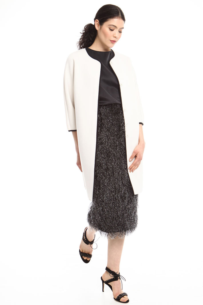 Cappotto in jersey doppio Fashion Market Cappotto in jersey doppio Fashion Market