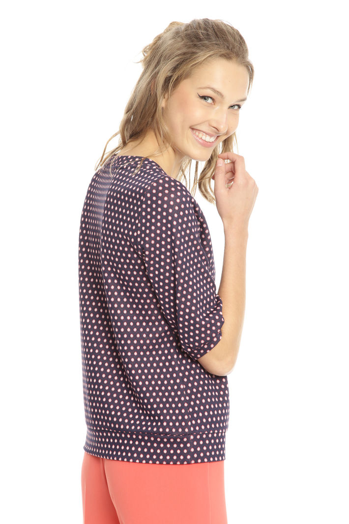 Maglia in viscosa a pois Fashion Market Maglia in viscosa a pois Fashion Market