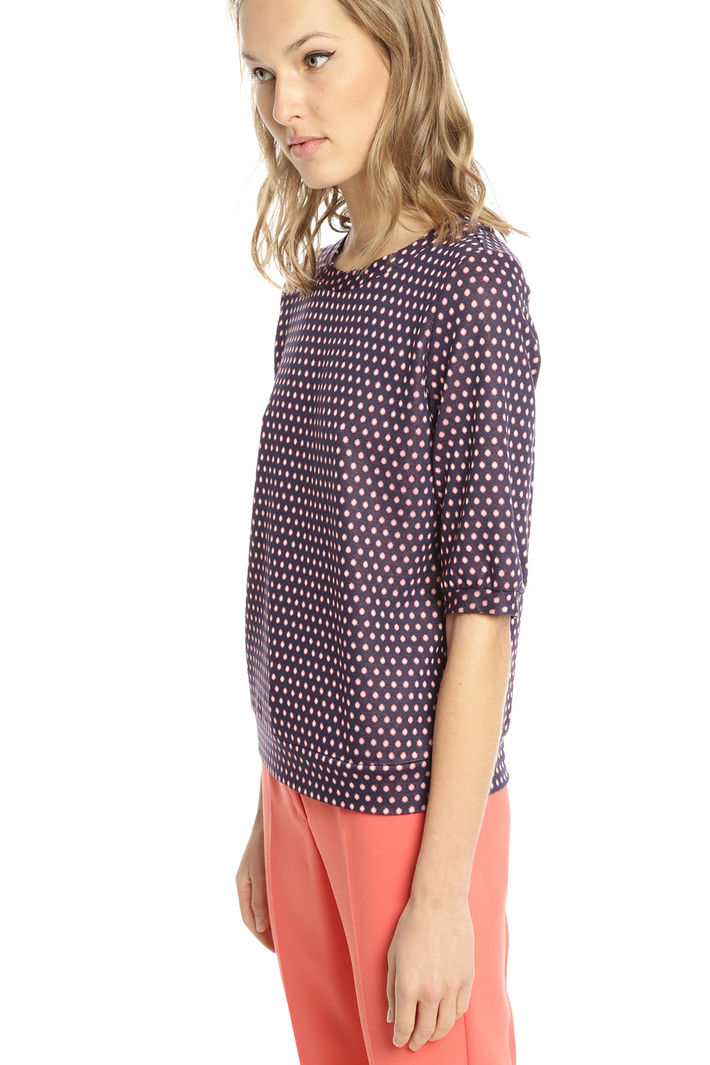 Maglia in viscosa a pois Fashion Market Maglia in viscosa a pois Fashion Market