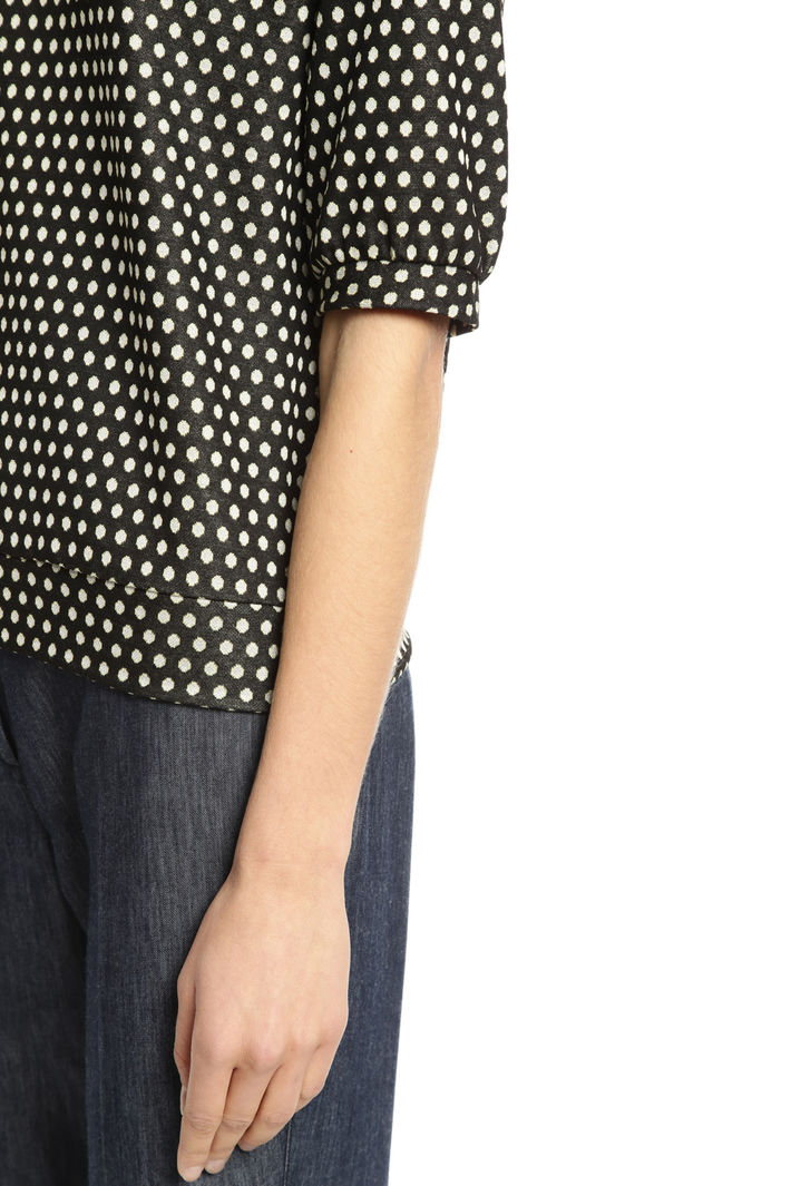 Maglia in viscosa a pois Fashion Market Maglia in viscosa a pois Fashion Market