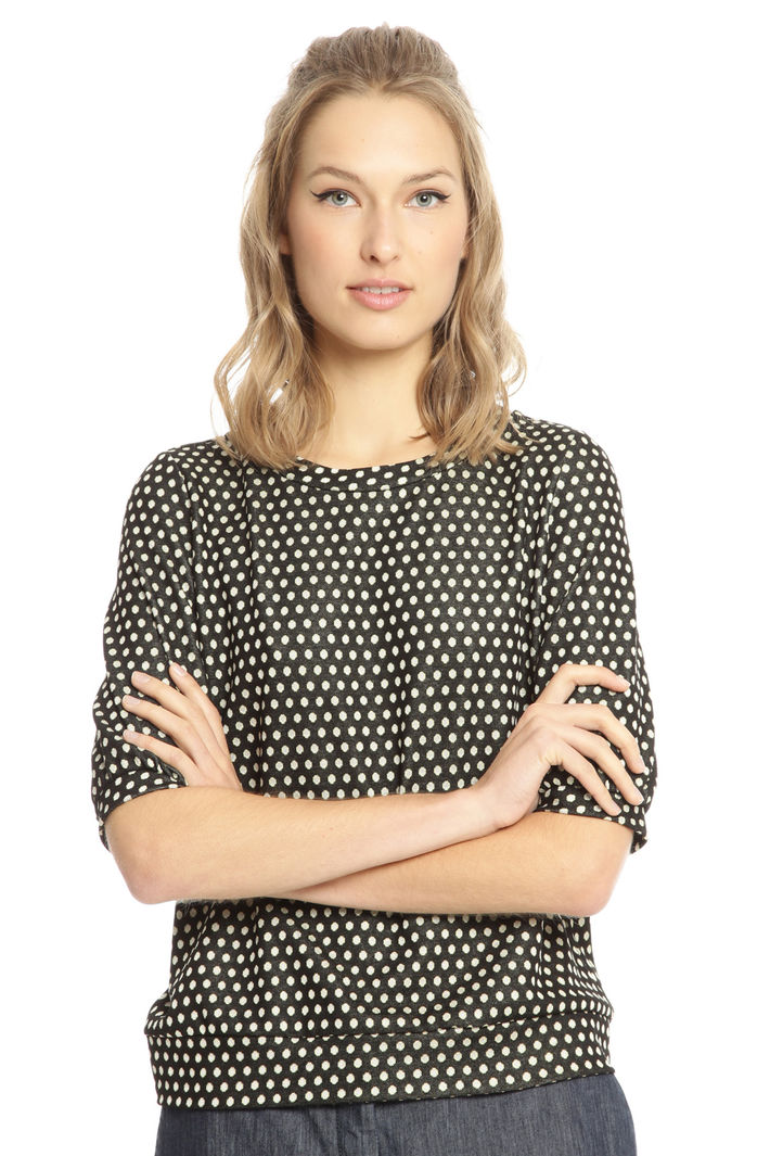 Maglia in viscosa a pois Fashion Market Maglia in viscosa a pois Fashion Market