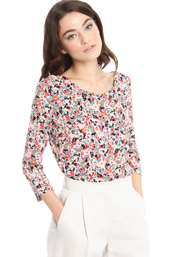 Top con collo drappeggiato Fashion Market Top con collo drappeggiato Fashion Market