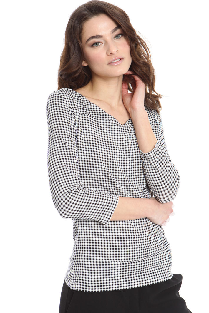 Top con collo drappeggiato Fashion Market Top con collo drappeggiato Fashion Market