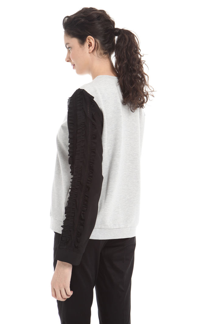 Felpa con maniche in crepe Fashion Market Felpa con maniche in crepe Fashion Market
