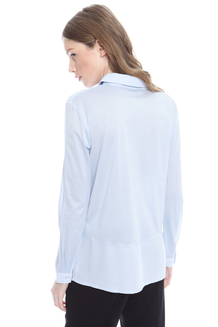 T-shirt in jersey e crepe Intrend T-shirt in jersey e crepe Intrend