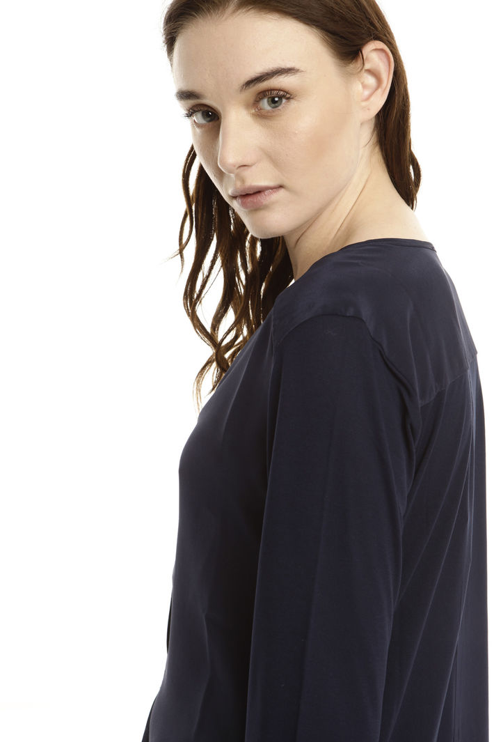 T-shirt bimateriale Fashion Market T-shirt bimateriale Fashion Market