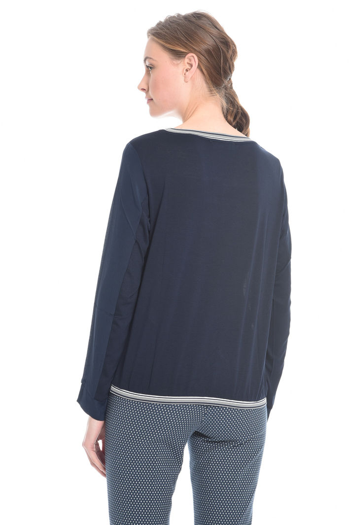 T-shir in jersey e seta Fashion Market T-shir in jersey e seta Fashion Market