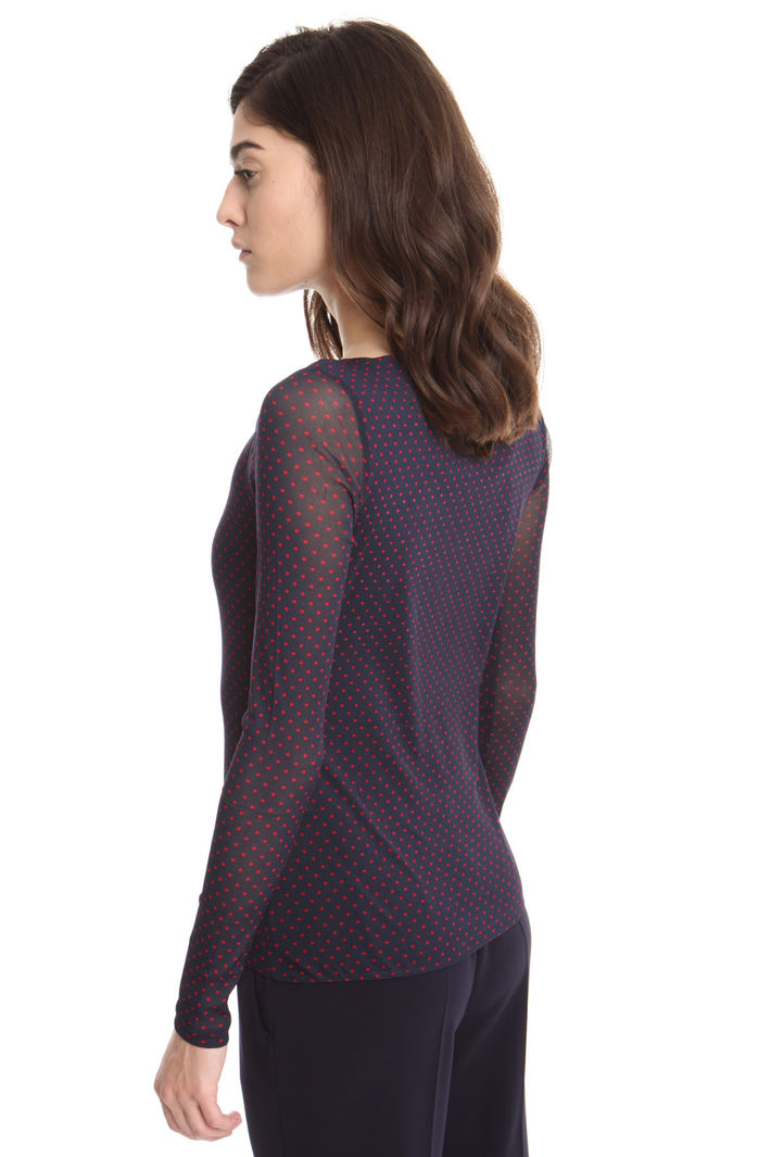 Top in tulle stretch stampato Intrend Top in tulle stretch stampato Intrend