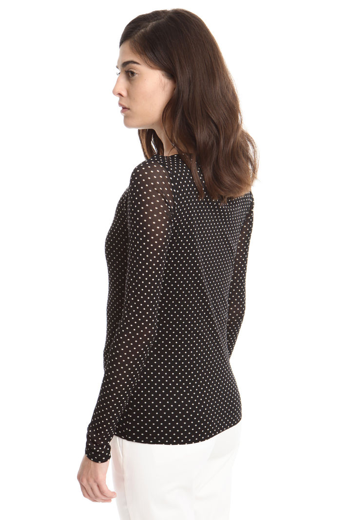 Top in tulle stretch stampato Intrend Top in tulle stretch stampato Intrend