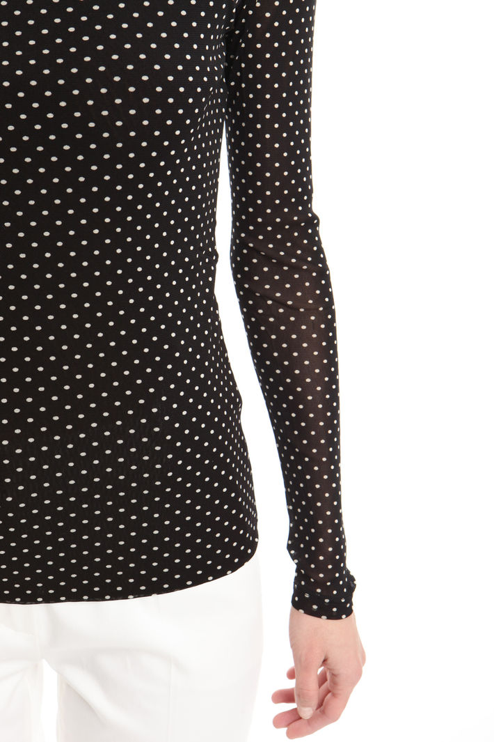 Top in tulle stretch stampato Intrend Top in tulle stretch stampato Intrend
