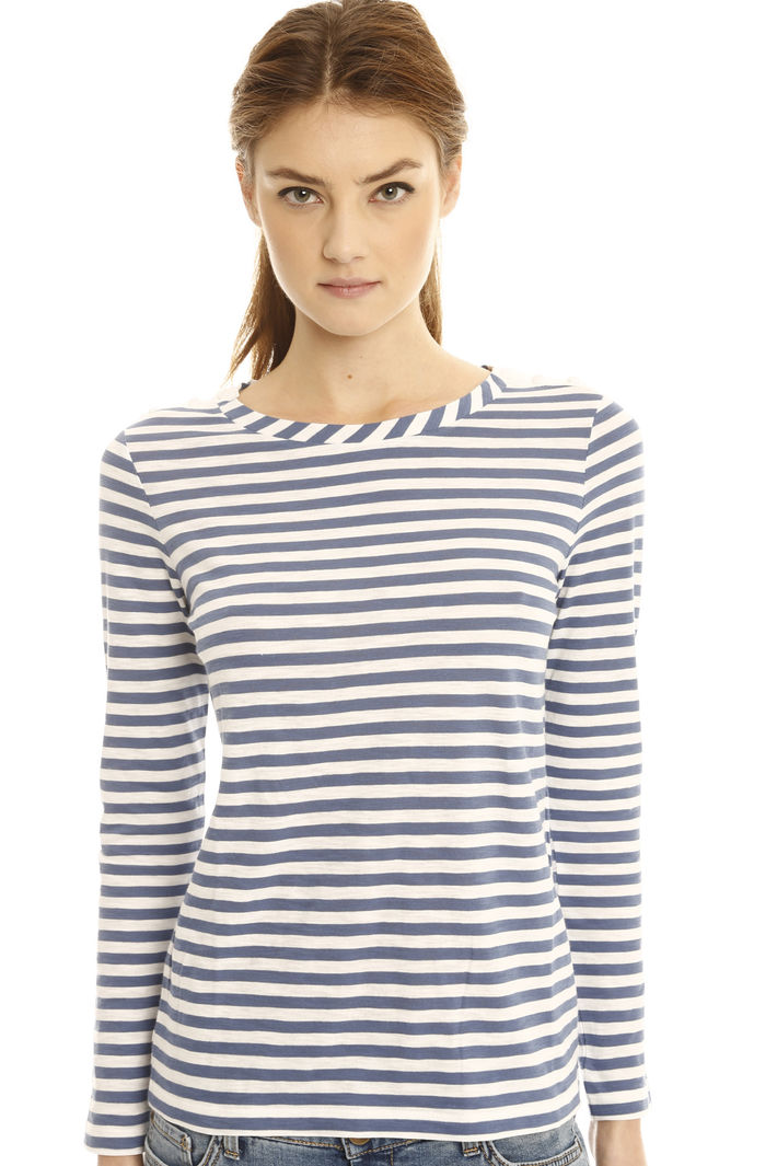 T-shirt con bottoncini Fashion Market T-shirt con bottoncini Fashion Market