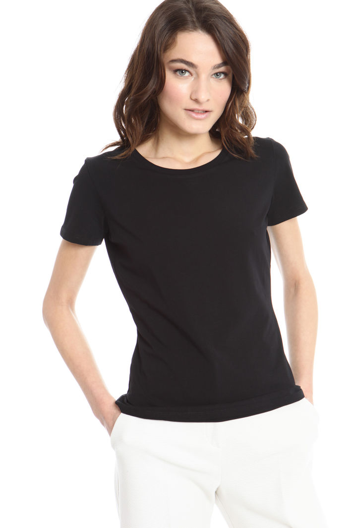 T-shirt basic in cotone Fashion Market T-shirt basic in cotone Fashion Market