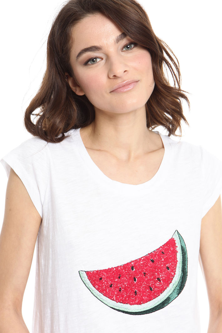 T-shirt ricamata Fashion Market T-shirt ricamata Fashion Market