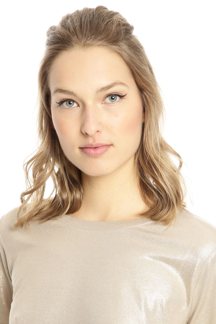 T-shirt in jersey glitter Intrend T-shirt in jersey glitter Intrend