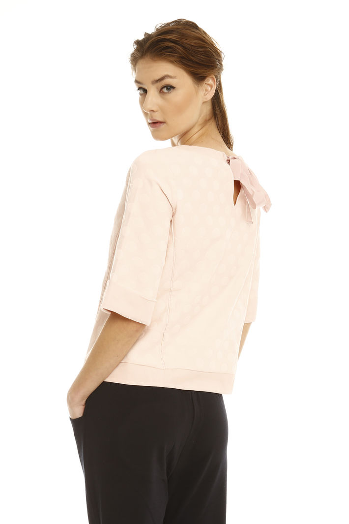 T-shirt matelassé a pois Fashion Market T-shirt matelassé a pois Fashion Market