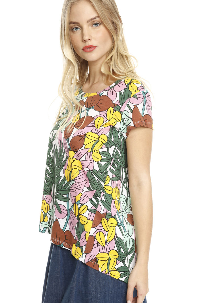 T-shirt svasata in cotone Fashion Market T-shirt svasata in cotone Fashion Market