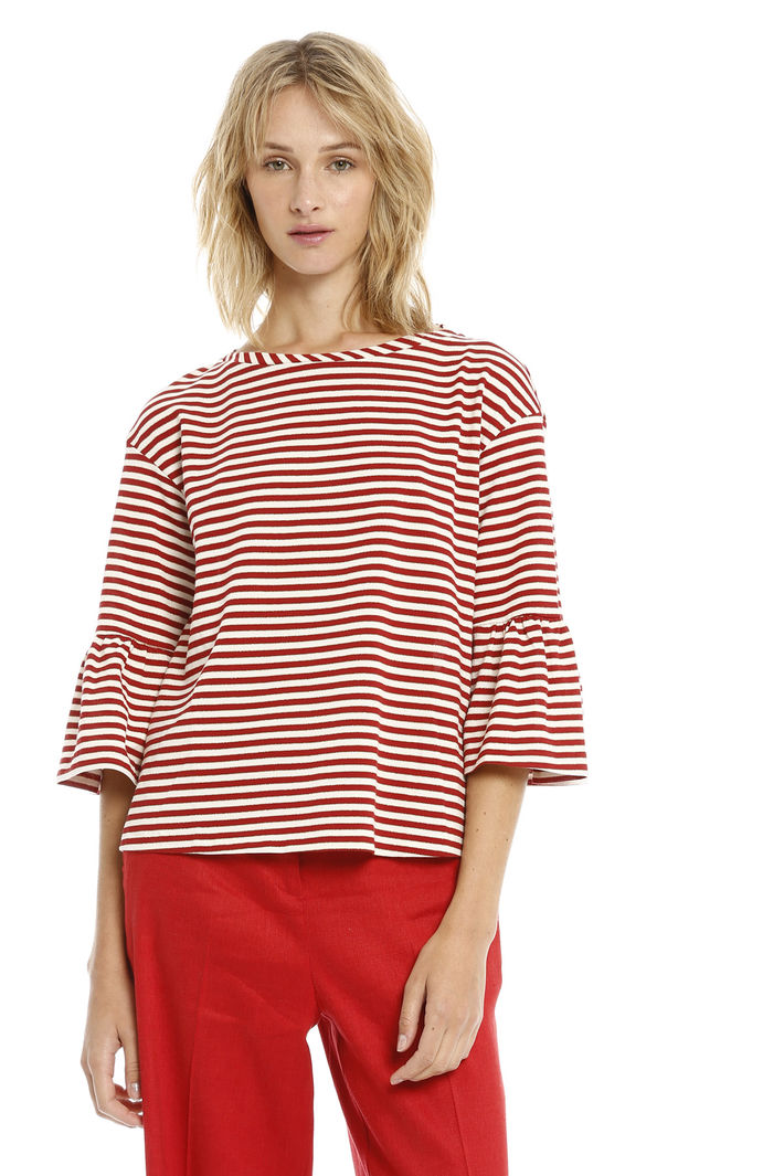 T-shirt in righe lurex Intrend T-shirt in righe lurex Intrend