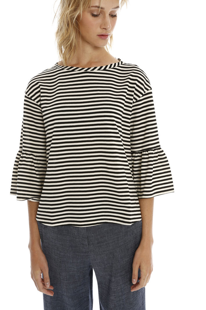 T-shirt in righe lurex Intrend T-shirt in righe lurex Intrend
