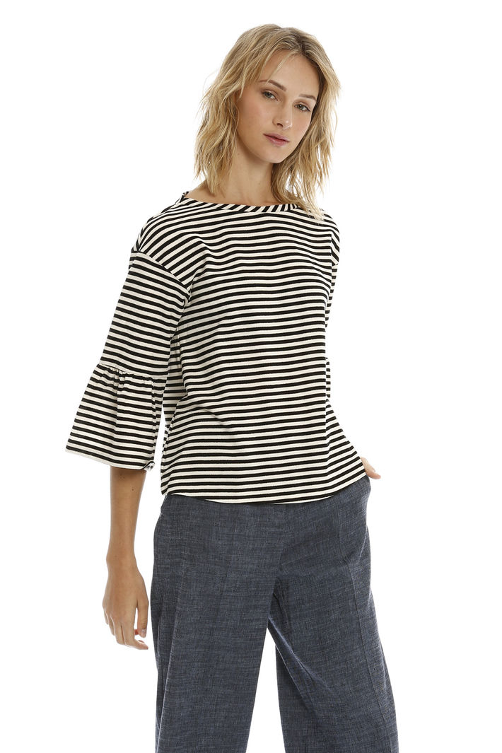 T-shirt in righe lurex Intrend T-shirt in righe lurex Intrend