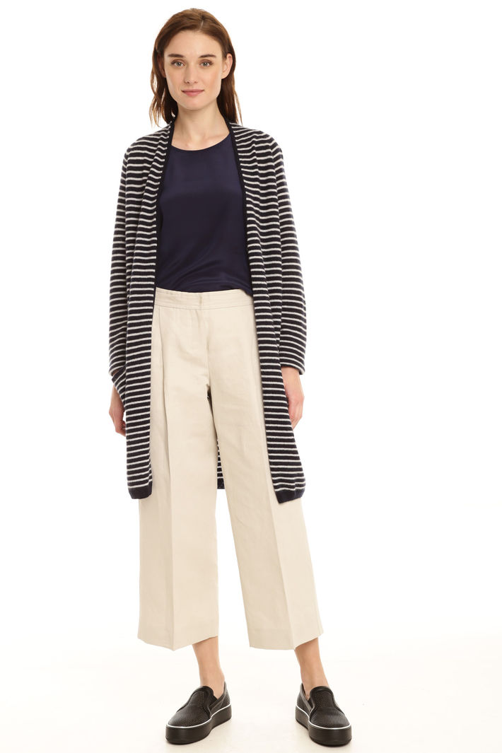 Cardigan lungo a righe Intrend Cardigan lungo a righe Intrend