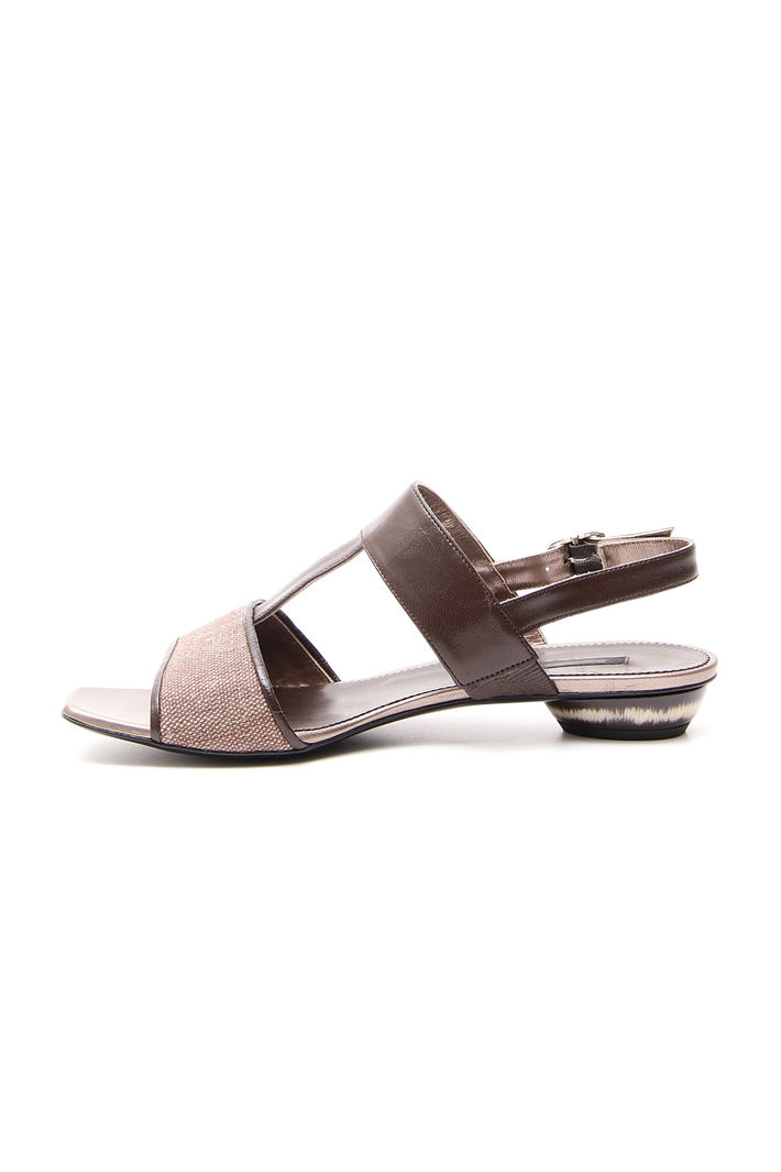 Sandalo in nappa e canvas Intrend Sandalo in nappa e canvas Intrend