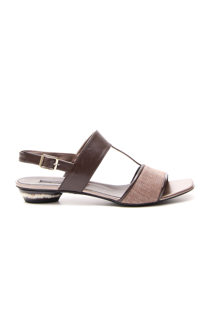 Sandalo in nappa e canvas Intrend Sandalo in nappa e canvas Intrend