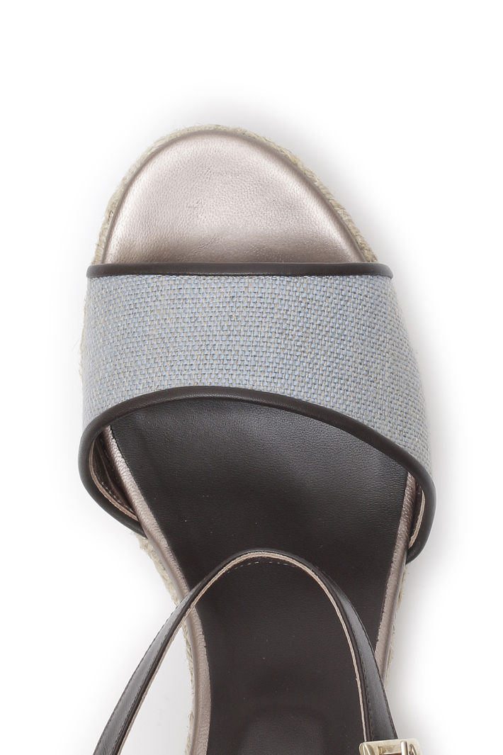Sandali platform in canvas Intrend Sandali platform in canvas Intrend