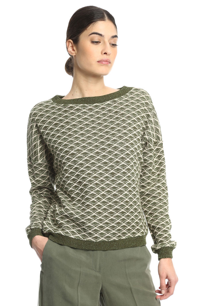 Maglia in jersey jacquard Intrend Maglia in jersey jacquard Intrend