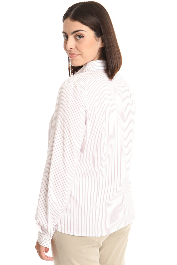 Camicia in popeline stretch Diffusione Tessile Camicia in popeline stretch Diffusione Tessile
