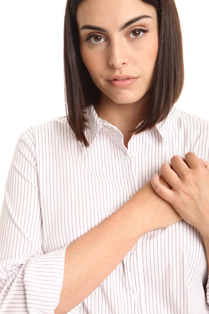 Camicia in popeline stretch Diffusione Tessile Camicia in popeline stretch Diffusione Tessile