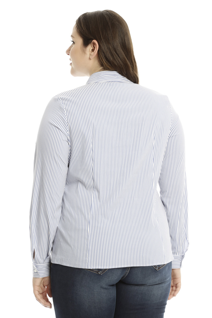 Camicia in popeline stretch Diffusione Tessile Camicia in popeline stretch Diffusione Tessile