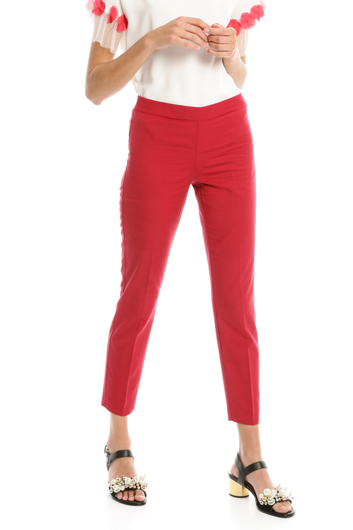 Pantaloni in faille stretch Diffusione Tessile Pantaloni in faille stretch Diffusione Tessile