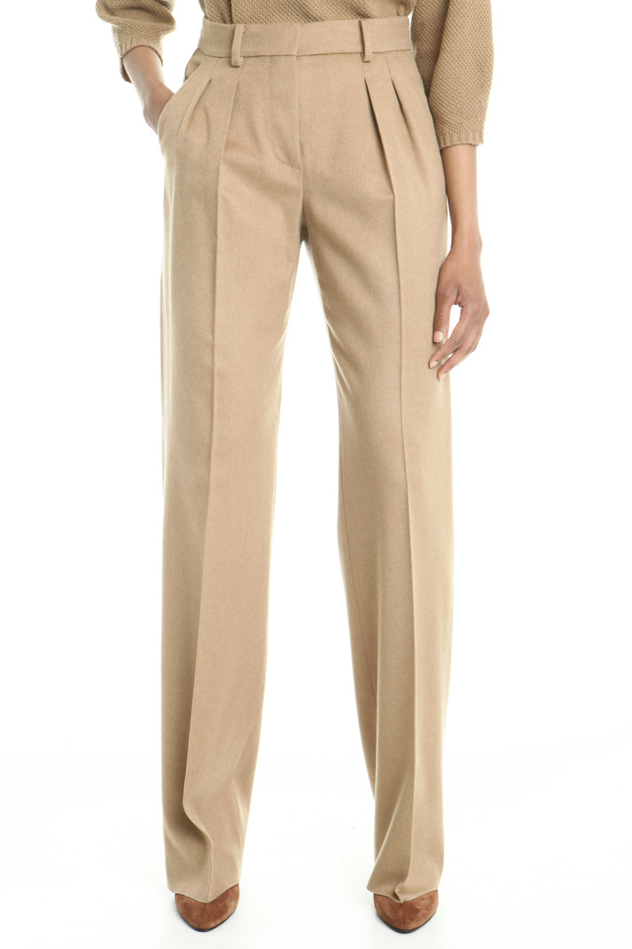 Pantaloni palazzo in drap Diffusione Tessile Pantaloni palazzo in drap Diffusione Tessile
