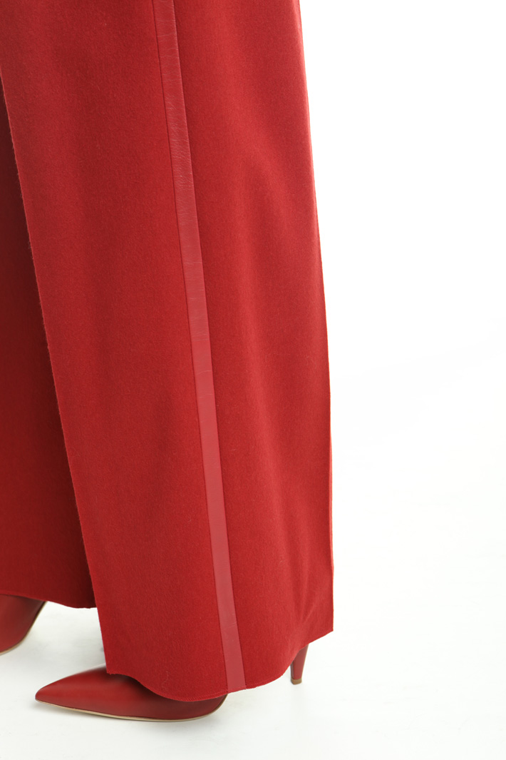 Pantaloni palazzo in drap Diffusione Tessile Pantaloni palazzo in drap Diffusione Tessile