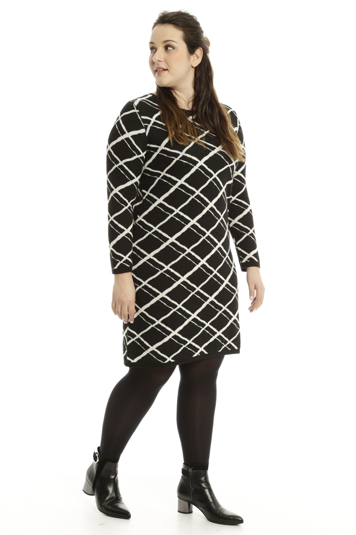 Abito in maglia jacquard Diffusione Tessile Abito in maglia jacquard Diffusione Tessile