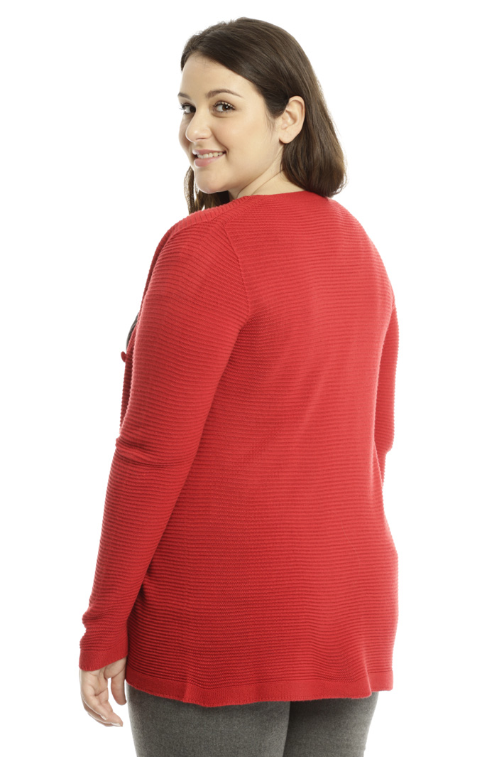Cardigan in misto lana Diffusione Tessile Cardigan in misto lana Diffusione Tessile