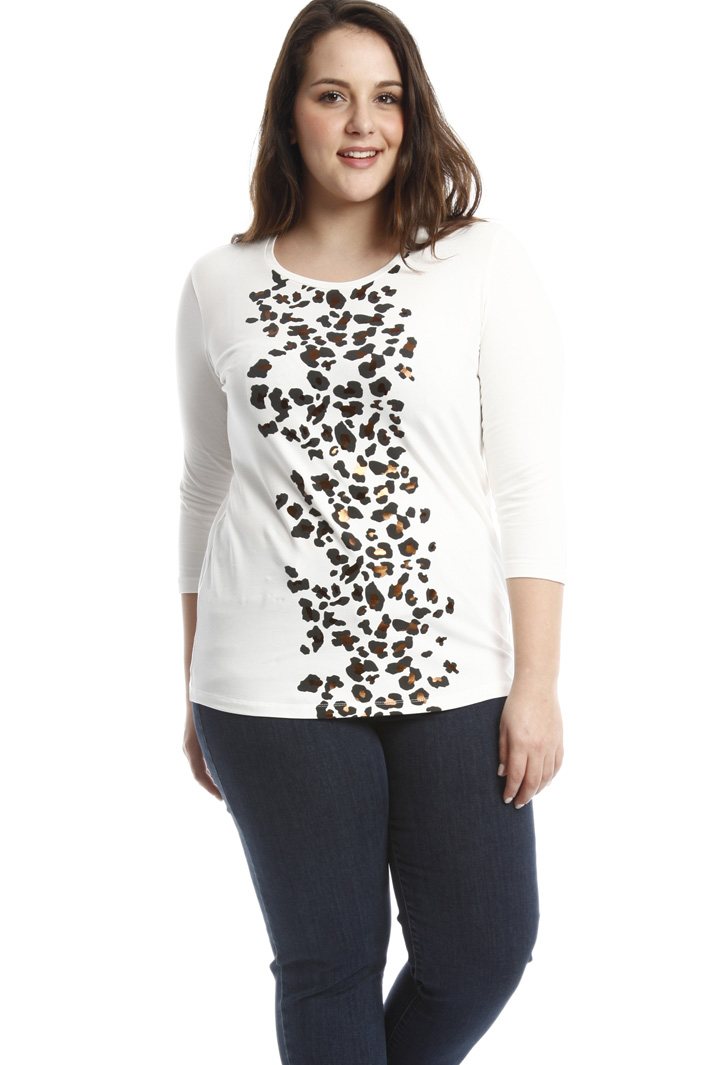 T-shirt in jersey con stampa Diffusione Tessile T-shirt in jersey con stampa Diffusione Tessile