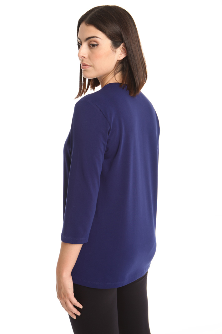 T-shirt in jersey con stampa Diffusione Tessile T-shirt in jersey con stampa Diffusione Tessile